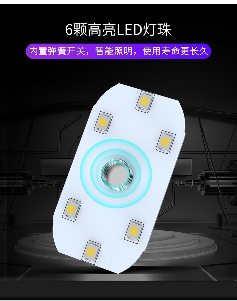 Upgraded led atmosphere panel for car lighting reading light, touch-sensing usb charging, car roof emergency light pic 7