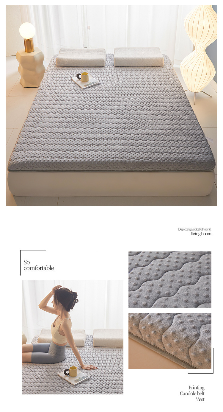 乳胶床垫加厚软垫1.5米床褥子家用榻榻米床垫子学生宿舍90cm垫被详情20