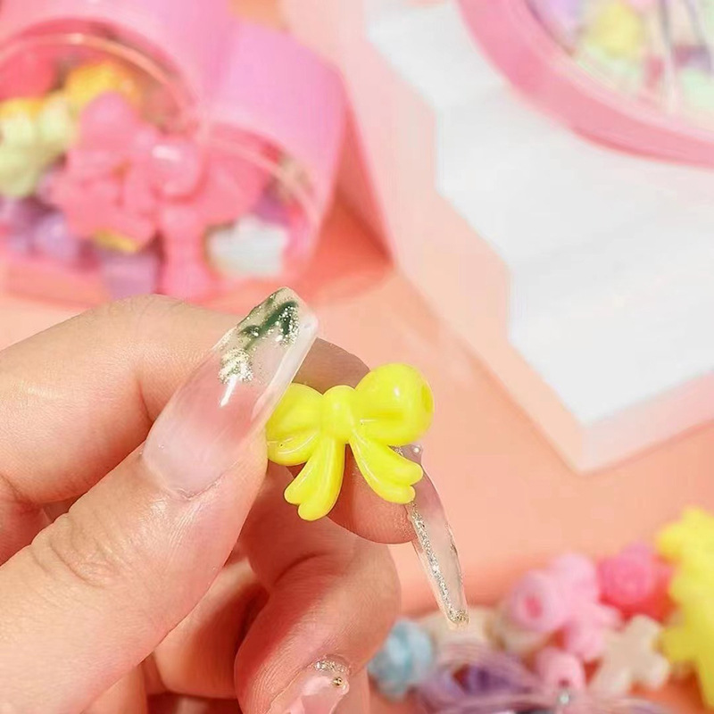 儿童趣味串珠套装小女孩diy串串珠玩具饰品配珠节日礼物批发详情5