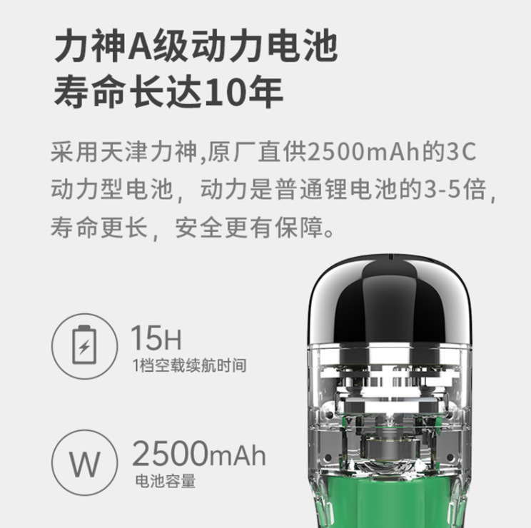 Electric mini foam roller pic 2