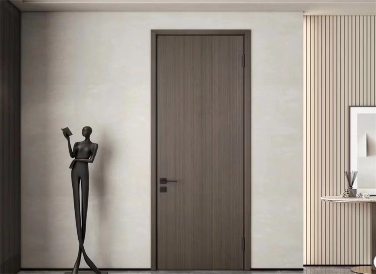 Factory direct sales of unpainted wooden doors, interior doors, bedroom doors, light luxury room doors, suite doors, solid wood doors, and undertaking project orders pic 5