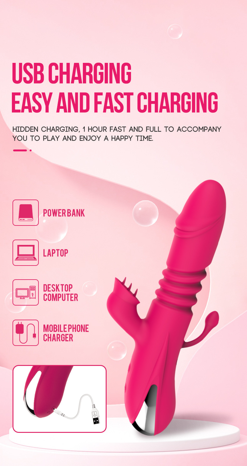 新款女用自慰舌舔振动棒硅胶充电加温伸缩棒成人情趣用品外贸详情14