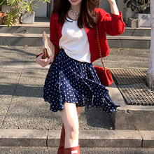 In-stock [Drunken Qiongfang] New Chinese-style gilded horse Face dress for Autumn and Winter, retro high-waisted half-body style pic 16