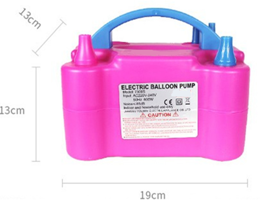 电动气筒气球打气筒电动充气泵打气球打气筒双孔电动气球机73005详情20