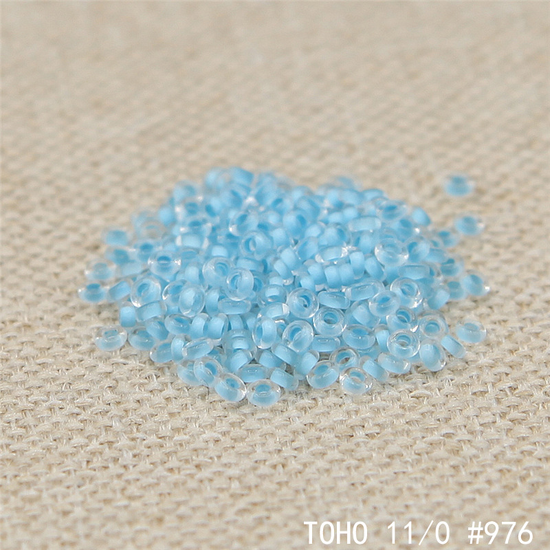 日本进口玻璃米珠TOHO东宝11/0甜甜圈系列散珠手工DIY饰品配件10g详情4