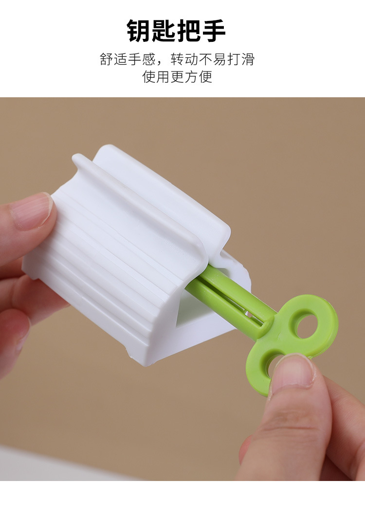 Automatic toothpaste squeegee, lazy facial cleanser squeegee, manual toothpaste clip, creative manual toothpaste squeegee pic 10