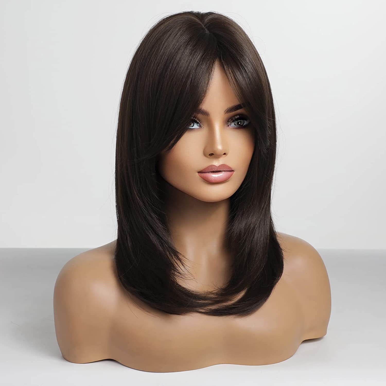 Wholesale and customization of long straight wigs for European and American women from the original manufacturer pic 6