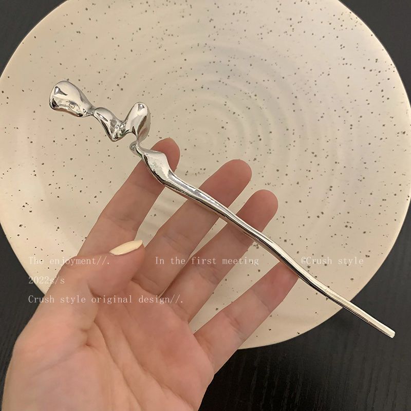 发簪新中式清冷感女高级感古风盘发簪子现代简约小众设计发钗头饰详情21