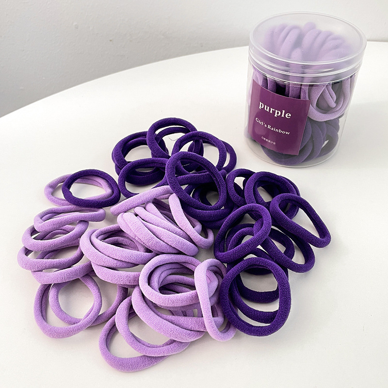 National trend series hair ties, colorful high-elasticity candy-colored rubber bands, hair bands, hair accessories pic 8