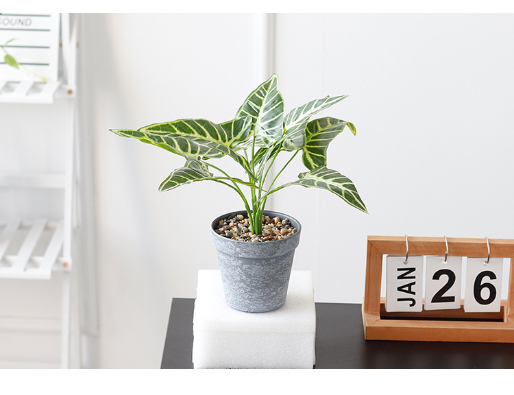 Nordic artificial bonsai, potted plants, artificial flowers, home decorations, living room indoor table ornaments and decorations pic 10