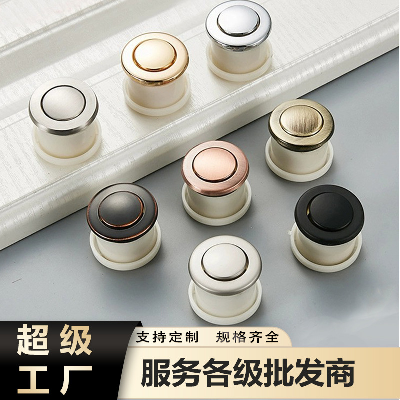 Wholesale aluminum alloy American-style edge-sealed invisible cabinets, wardrobes, cabinet door handles, modern drawer door handles from the manufacturer pic 4