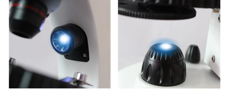 Professional laboratory all-metal student home microscope teaching 1600x magnification of livestock microorganisms pic 15