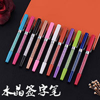 New fashionable and creative ballpoint pen, business ballpoint pen customization company LOGO, rose gold metal ballpoint pen pic 4