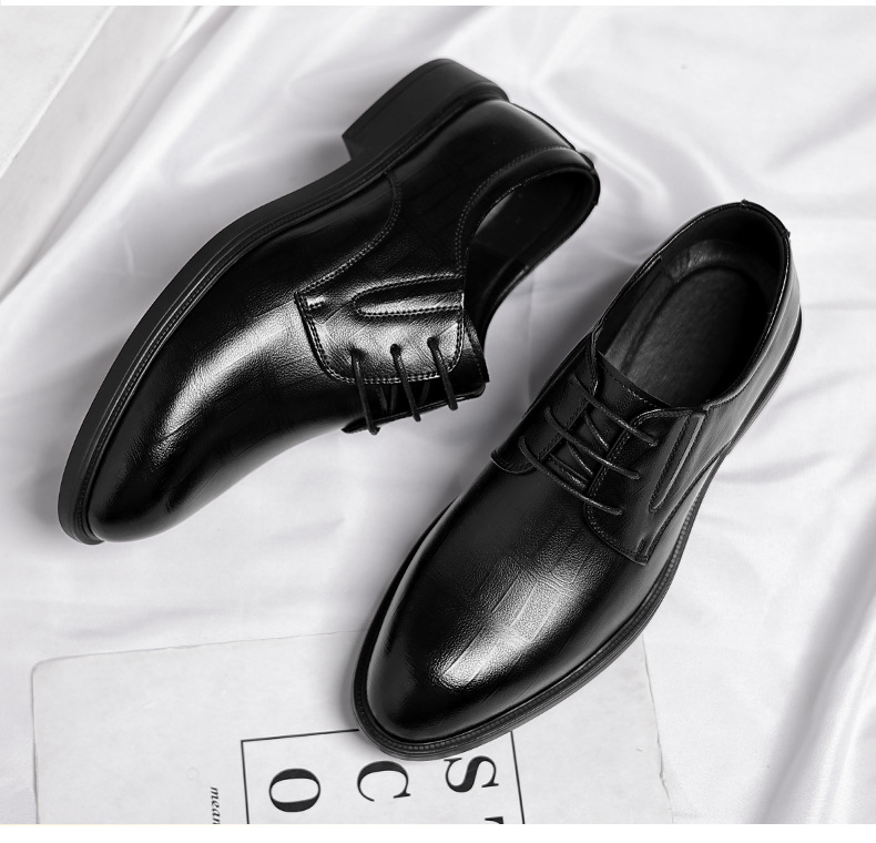 温州皮鞋男士四季男鞋内增高皮鞋男商务正装休闲皮鞋结婚新郎鞋详情16