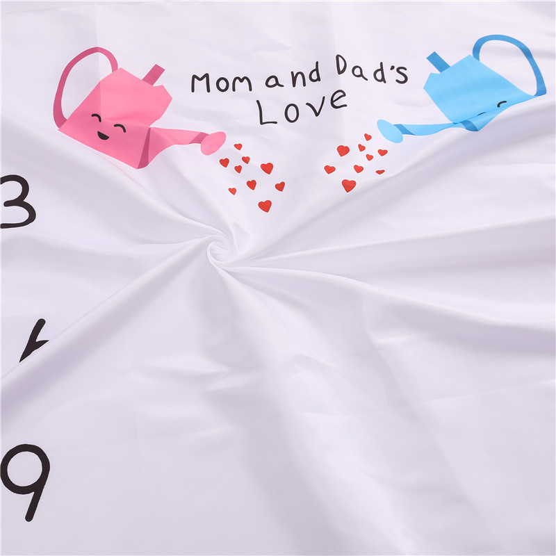 Baby milestone month photography background cloth, baby creative digital photography blanket background cloth, photography props pic 39