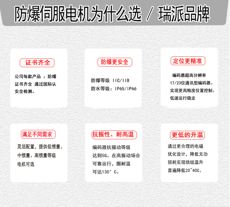 防爆电机为什么选择瑞派