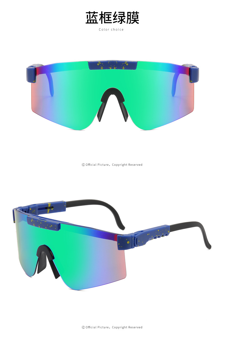 Wholesale of new cross-border outdoor sports sunglasses for women from Europe and America, anti-ultraviolet sunglasses for men pic 57