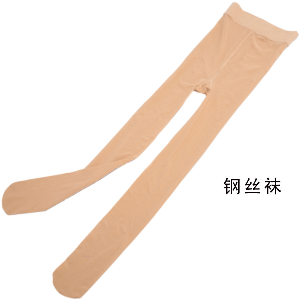 高弹力肉色丝袜女 钢丝袜连裤袜 遮瑕光腿神器防勾丝袜正品魔力袜详情7