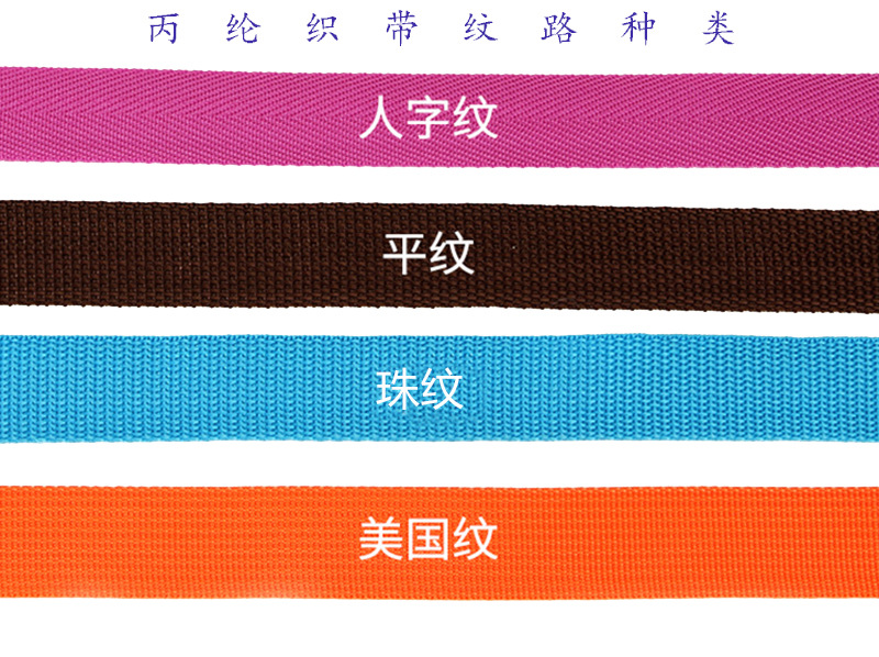 织带纹路分类
