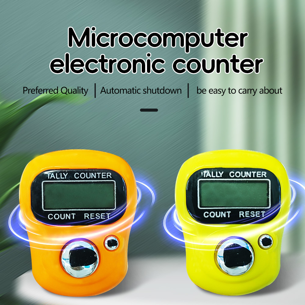 1011 White Card color box set, 15 colors to choose from, 24 pieces per color box, popular ring style electronic counter in the Middle East pic 9