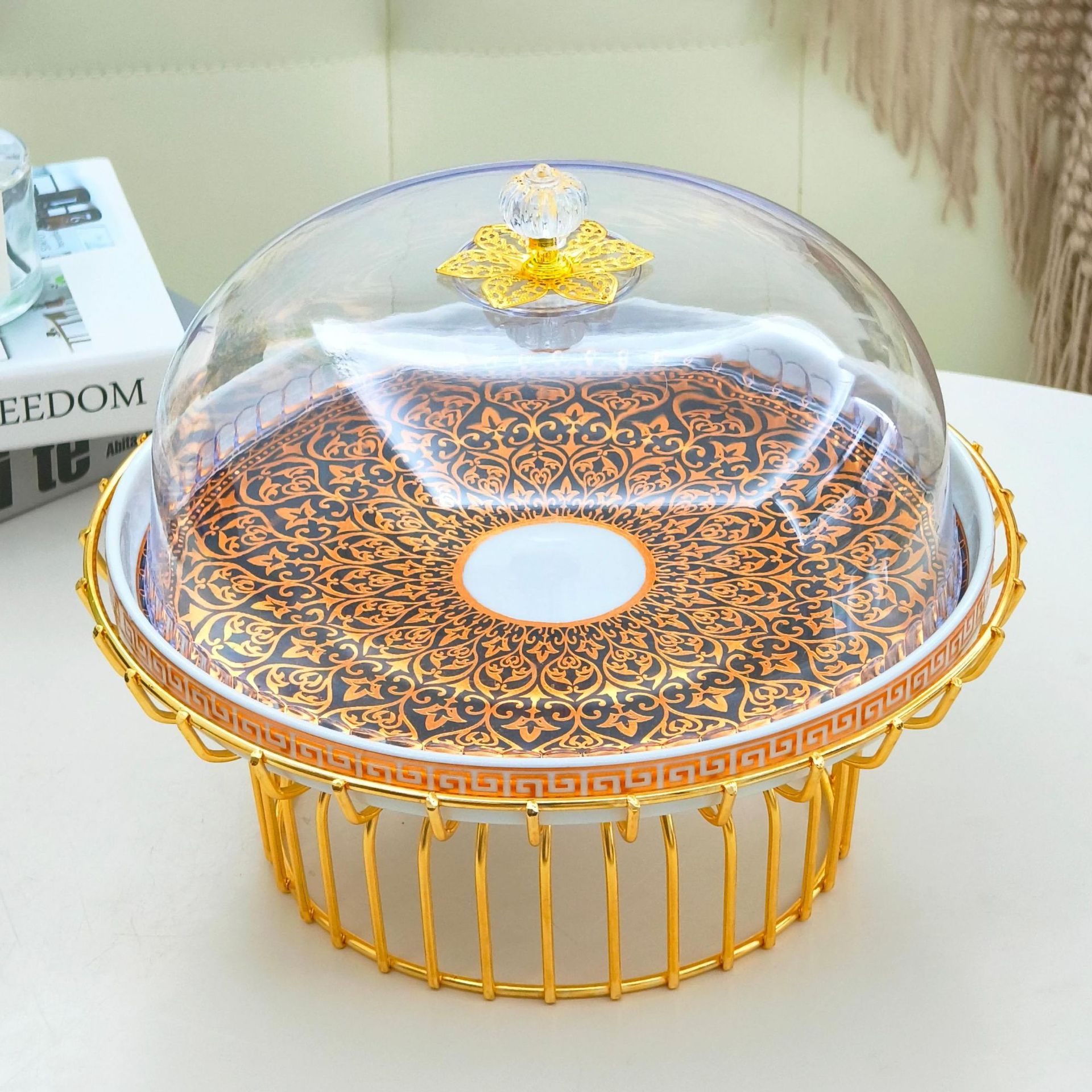 Creative Nordic light luxury style fruit platters, modern home tea break table decorations, afternoon tea fruit cakes and pastries, high-end Nordic light luxury style fruit platters, modern home tea break table decorations, afternoon tea fruit cakes and pastries pic 1