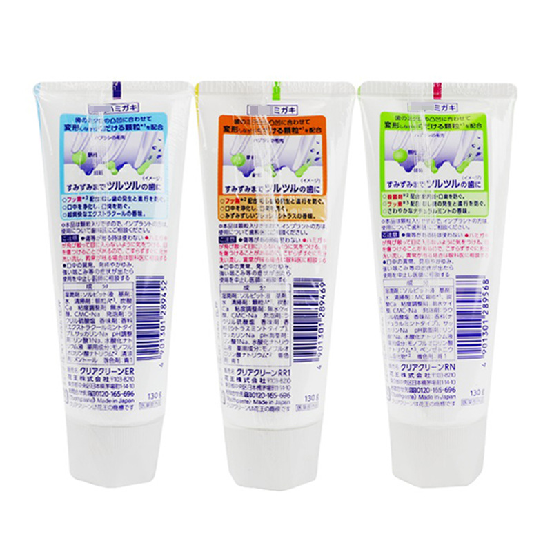 KAO toothpaste imported from Japan, new granular toothpaste, original flavor, cool citrus and mint, 120g, wholesale one piece pic 3