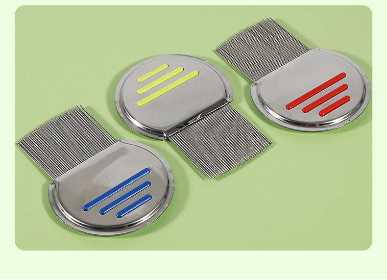 Pet dog flea comb, fine-toothed comb, flea removal comb, dog comb, pet comb, lice catching wonder tool pic 7