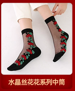 网红春夏新款吸汗透气耐磨银葱防勾丝金银玻璃袜子女水晶丝袜优惠详情6