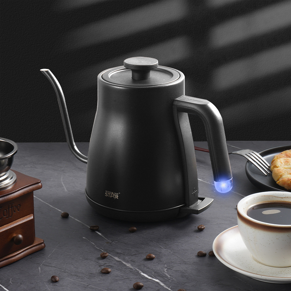 winningstar Home tea and hand-brewed coffee pot, hotel small boiling kettle, long-spout insulated electric kettle pic 3