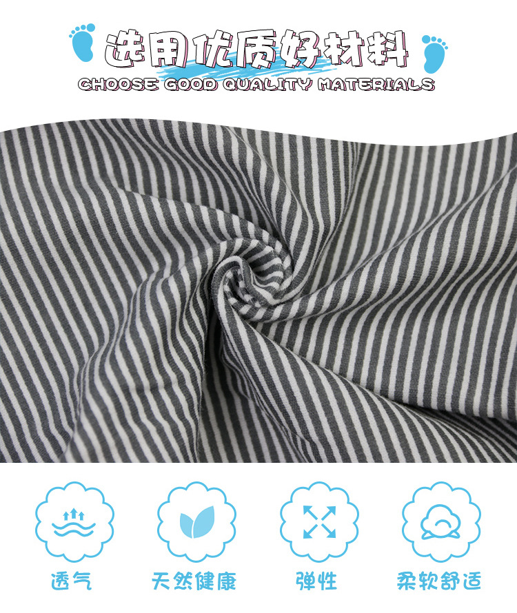 2024工厂直销 儿童春夏薄款T恤背带裤套装 0-3岁男童女童两件套装 童装新款批发详情7