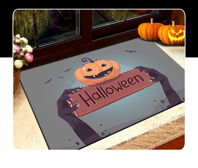 万圣节地垫,节日地毯,装饰地地毯,玄关门垫