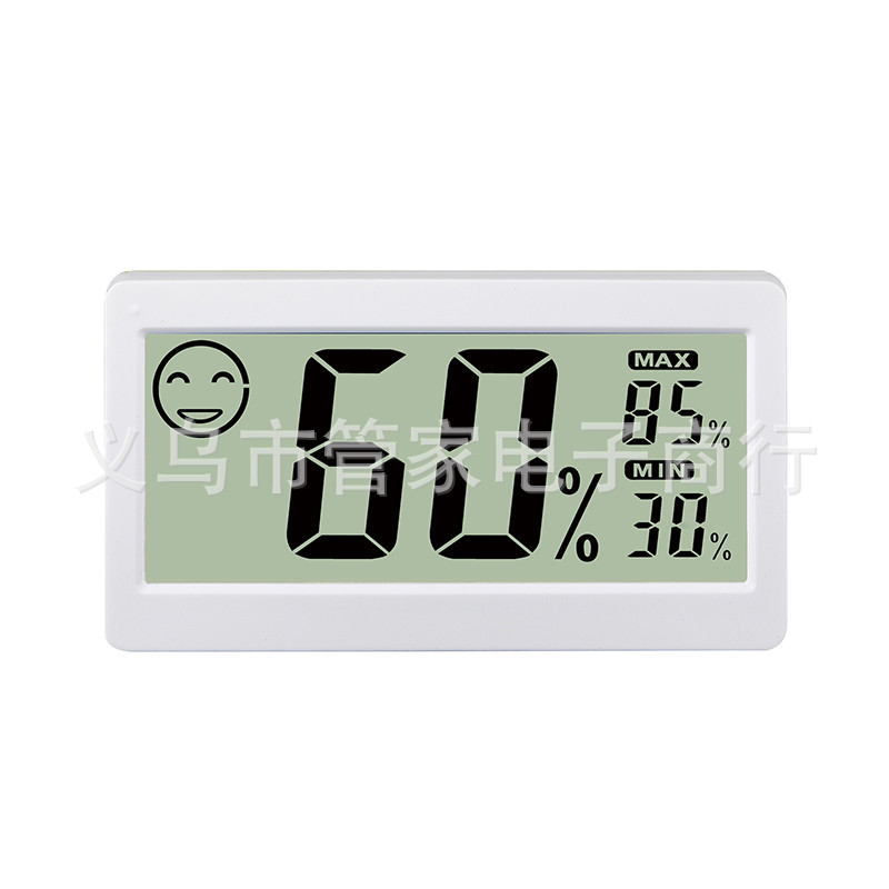 Factory direct sales of electronic temperature and humidity meter, digital display thermometer, household temperature and humidity meter, mini new model DC206 pic 3
