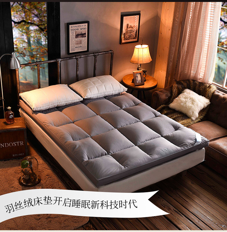 Wholesale of plush soft mattresses, 10cm thickened three-dimensional mattresses for five-star hotels, and student dormitory quilts pic 5