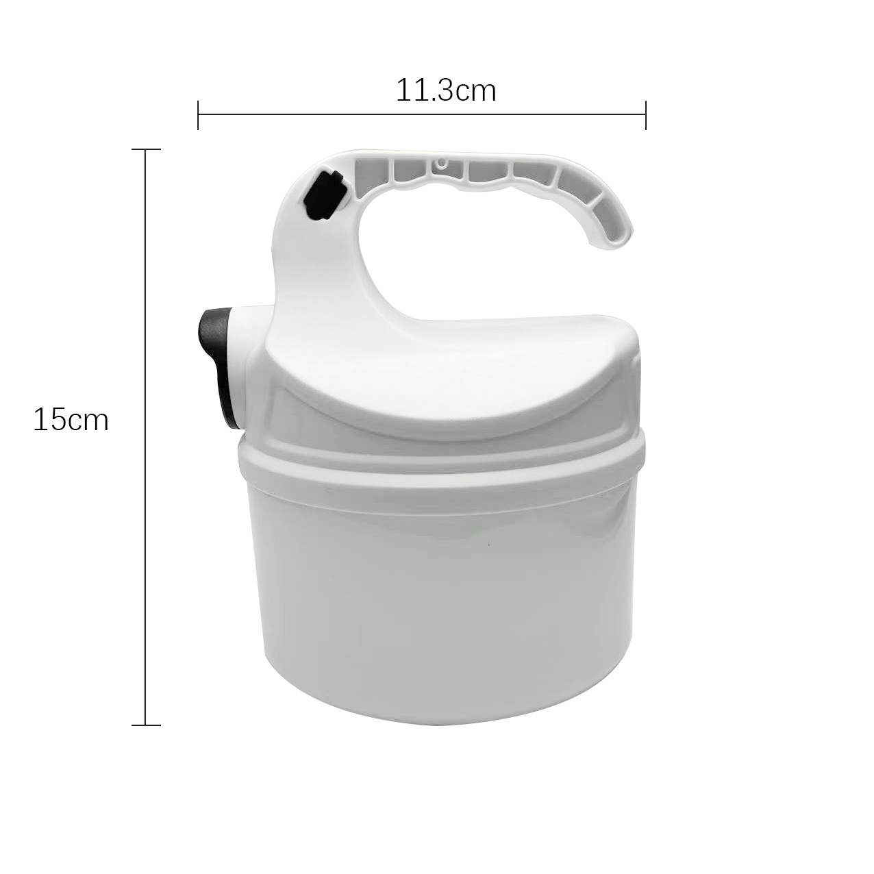 Portable lamp, household rechargeable portable lamp, camping lamp, USB charging carpet lamp, battery level display searchlight pic 3