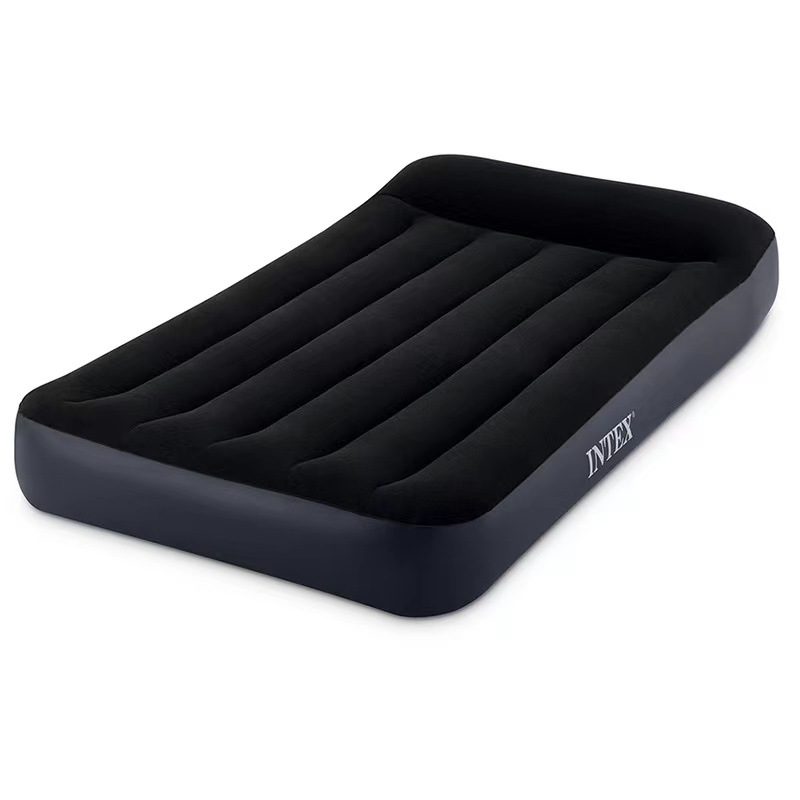 INTEX 64141 Household double portable midday rest Bed, inflatable mattress, simple folding PVC air cushion bed pic 7