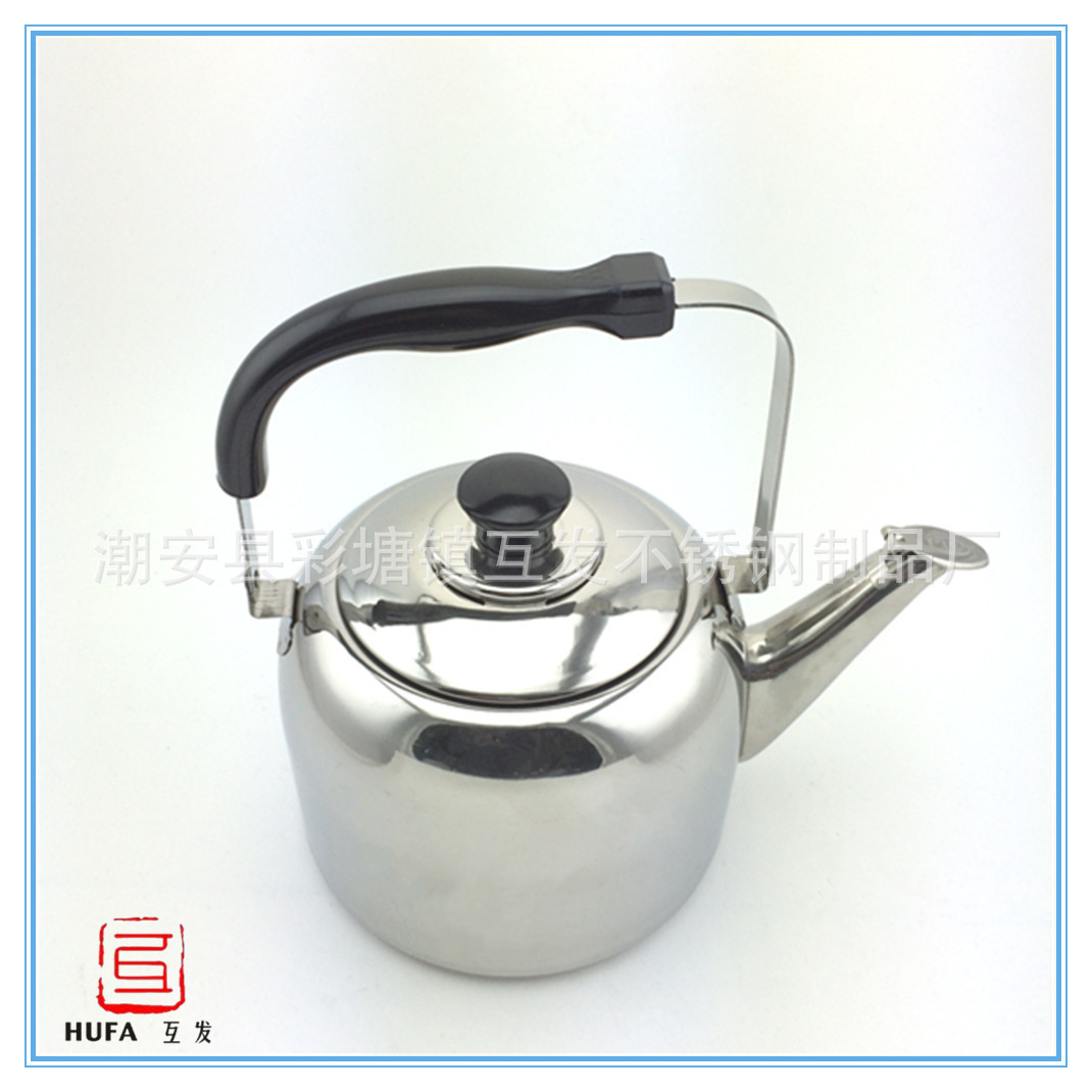 Stainless steel non-magnetic high-lift kettle, super thick sounding kettle, 4L, 5L, 6L boiling kettle, creative craft kettle, tea set, teapot, tea kettle, made of high-quality stainless steel material, tableware, tea set, kettle pic 6
