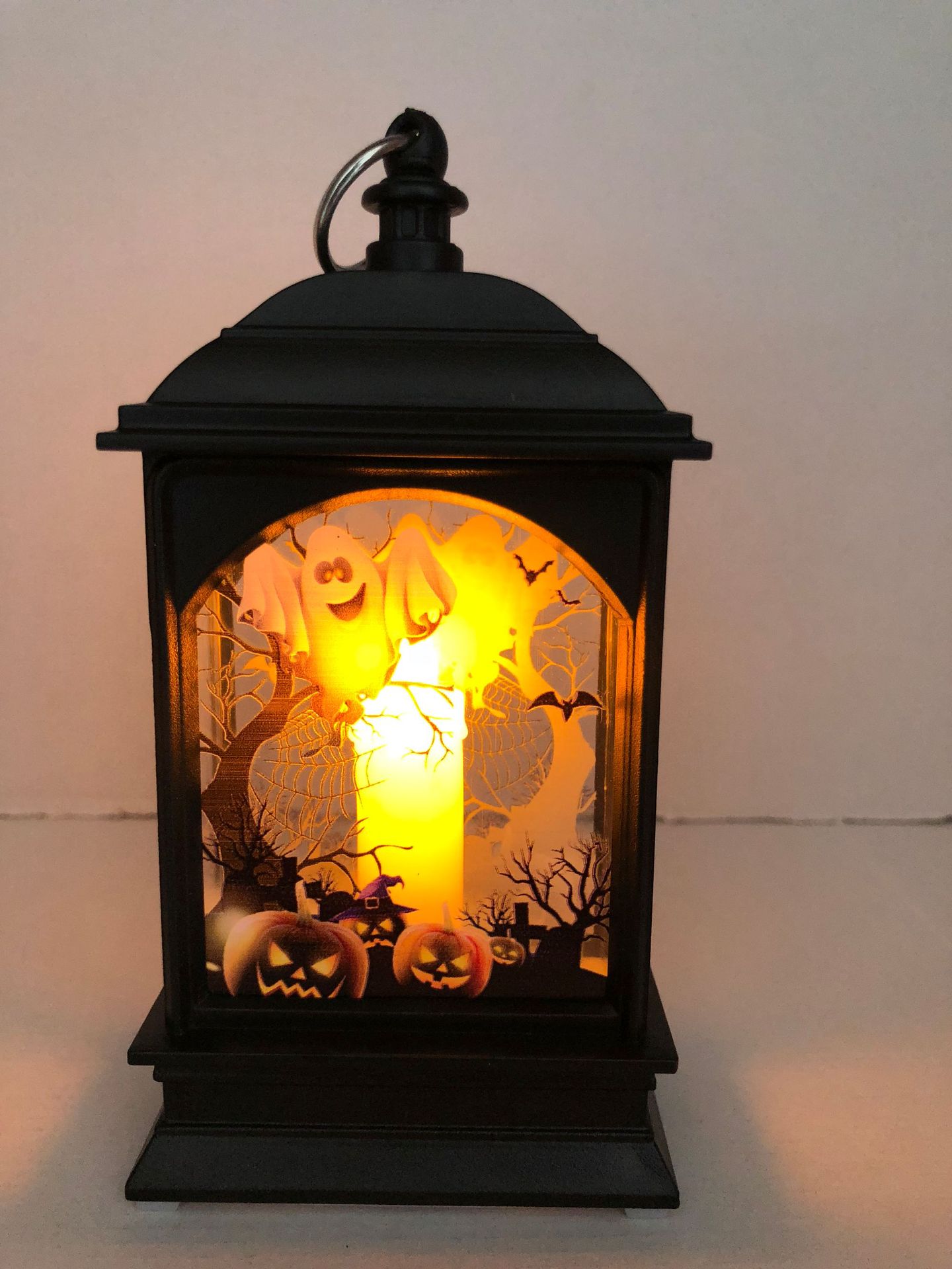 Halloween Ghost Festival, Skull Ghost, Witch Castle simulation scene decoration, flame wind lights, LED night lights pic 6