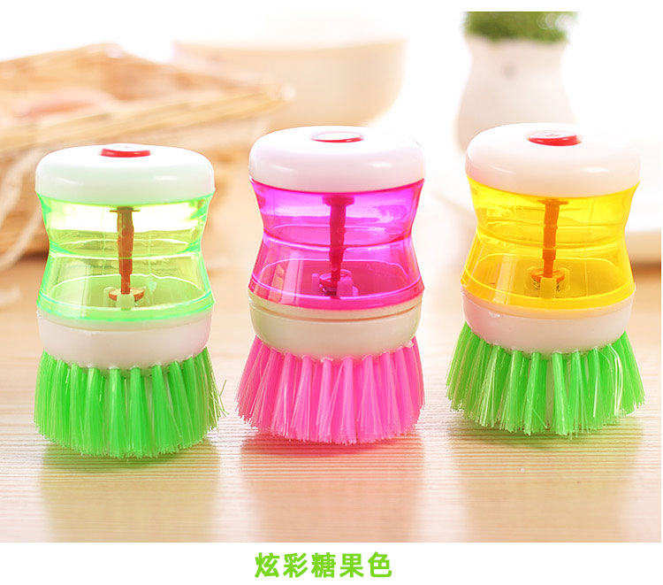 家用压液洗锅刷自动加液洗锅碗刷神器厨房洗碗不沾油去污刷清洁刷详情8