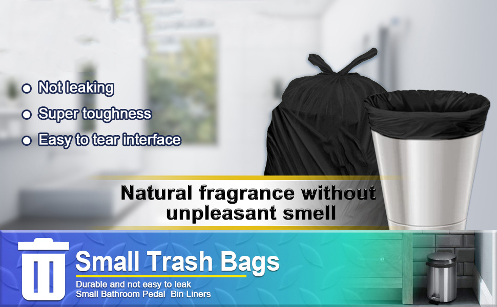 加厚1.2丝平口垃圾袋外贸跨境亚马逊出口物业黑色垃圾袋详情3