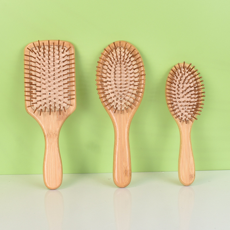 厂家直销木质气囊梳楠竹按摩梳大号梳子按摩头皮经络梳气垫梳现货详情20
