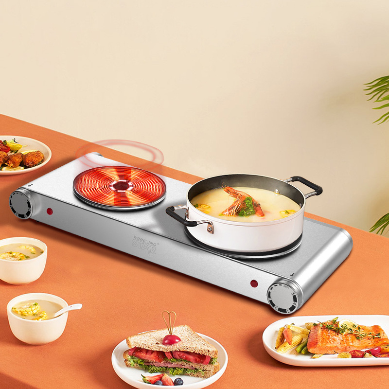 WinningStar export exclusive British and European standard automatic constant-temperature tea and stir-frying high-temperature resistant household electric heating stove pic 11