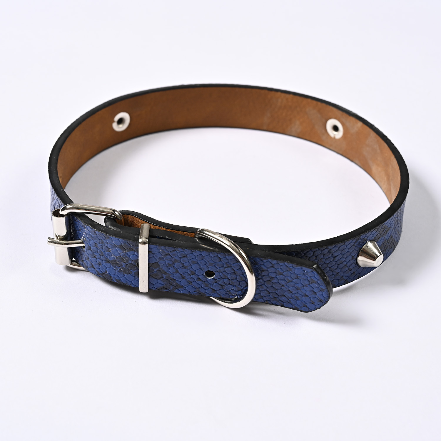 PU pet collar, leather flat, pet dog collar, alloy belt buckle, pet collar, dog neck cover manufacturer wholesale pic 9
