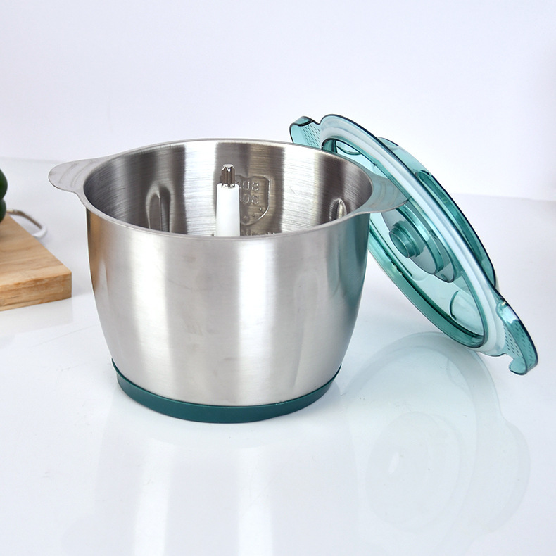 批发厨房多功能不锈钢碎肉机小型绞馅绞菜机电动料理机家用绞肉机详情18