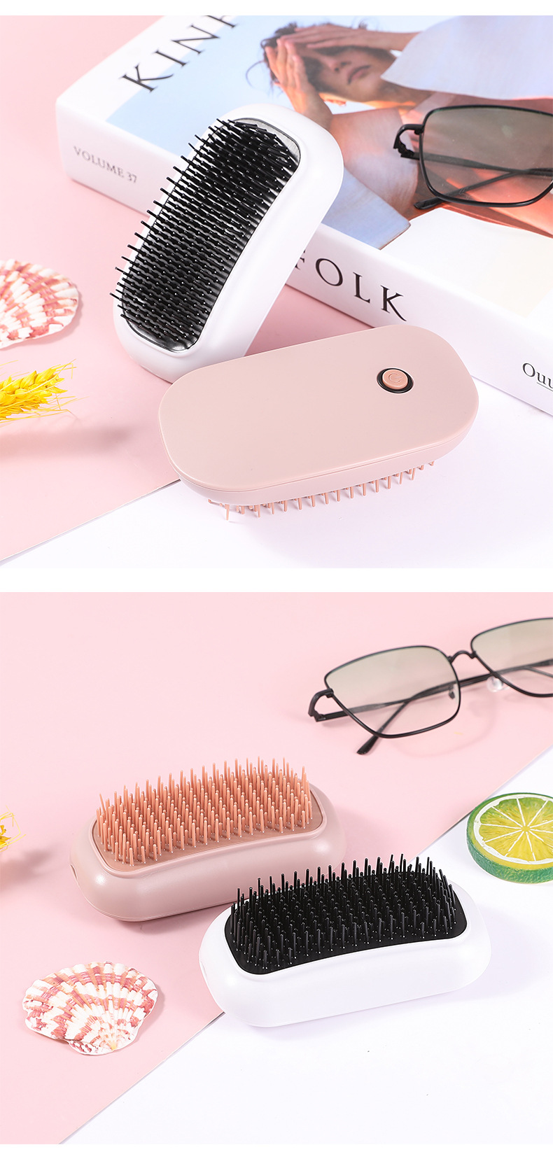 New cross-border electric head massager, portable hair massage comb, meridian soothing scalp massage device wholesale, exclusive for foreign trade, exclusive for foreign trade pic 27