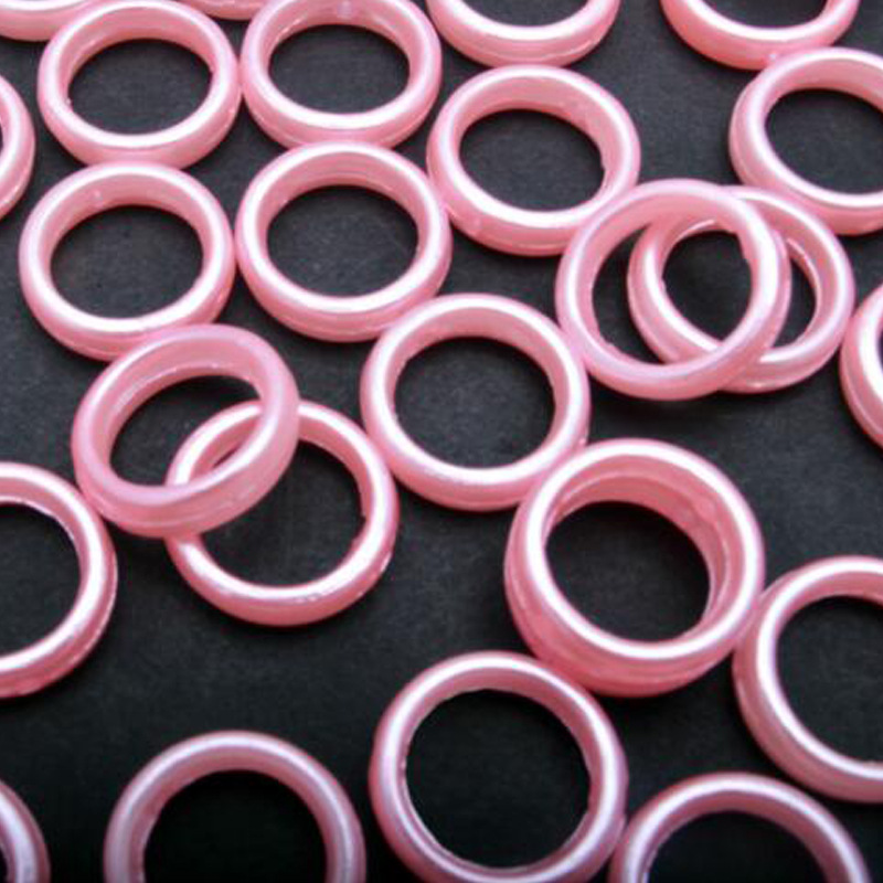 ABS imitation pearl hollow circle V108 nail art small accessory accessory, diy imitation pearl loose bead small accessory box pic 5