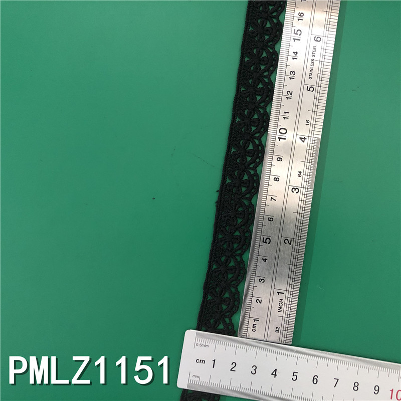 New Lolita embroidery water-soluble lace, milk silk single-sided small flower wave lace, lace with barcode pic 43
