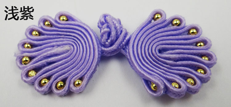 Direct sales of retro cheongsams with nine beads, bead plate buttons, wedding invitations, home Hanfu head flower decorations, butterfly flower buttons pic 19