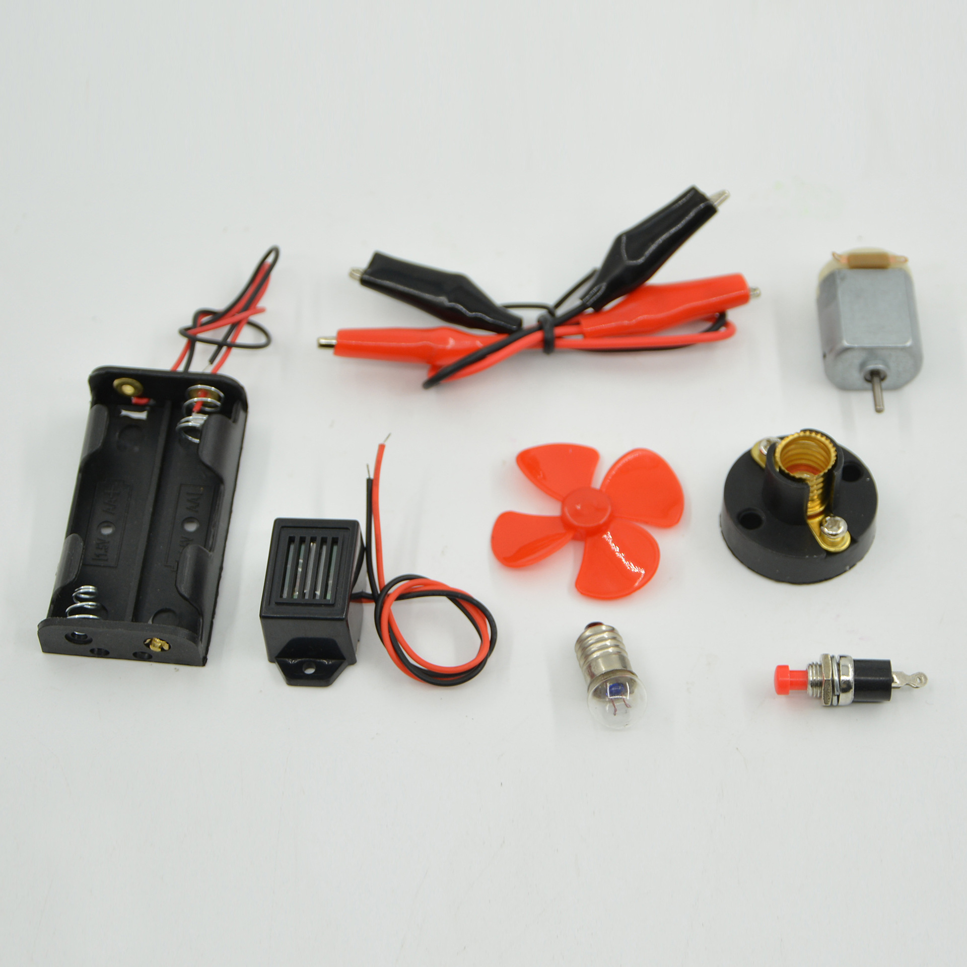 Cross-mirror circuit set steam electronic accessories toy making Circuit diagram Fei Long Electrical pic 19
