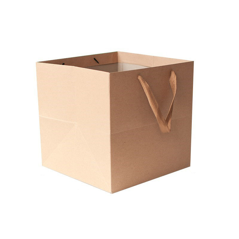Baisite Packaging Factory offers direct sales of wide-bottom kraft paper boxes and simple kraft paper bags in stock for wholesale and customization. Logos can be printed pic 7