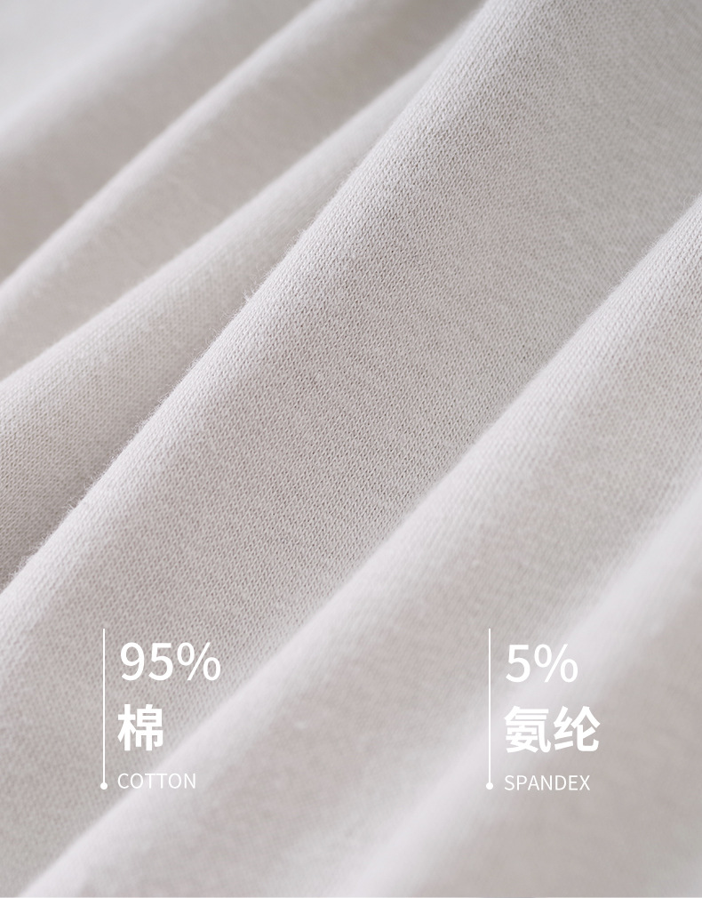 黑白灰日系简约内裤女纯棉中腰运动少女学生三角内裤大码女士内裤详情8